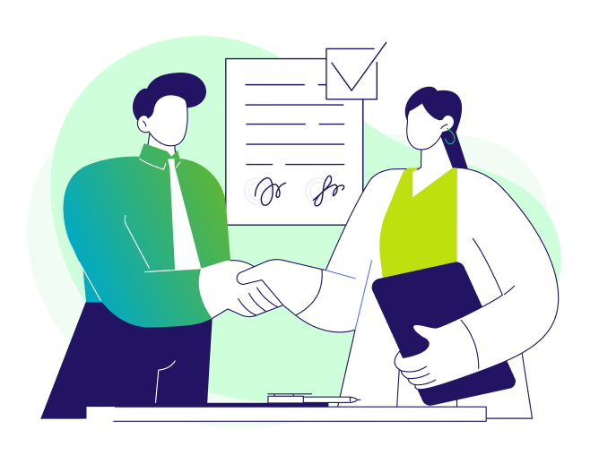 医療機関の事業承継・M&A支援のイラストレーション